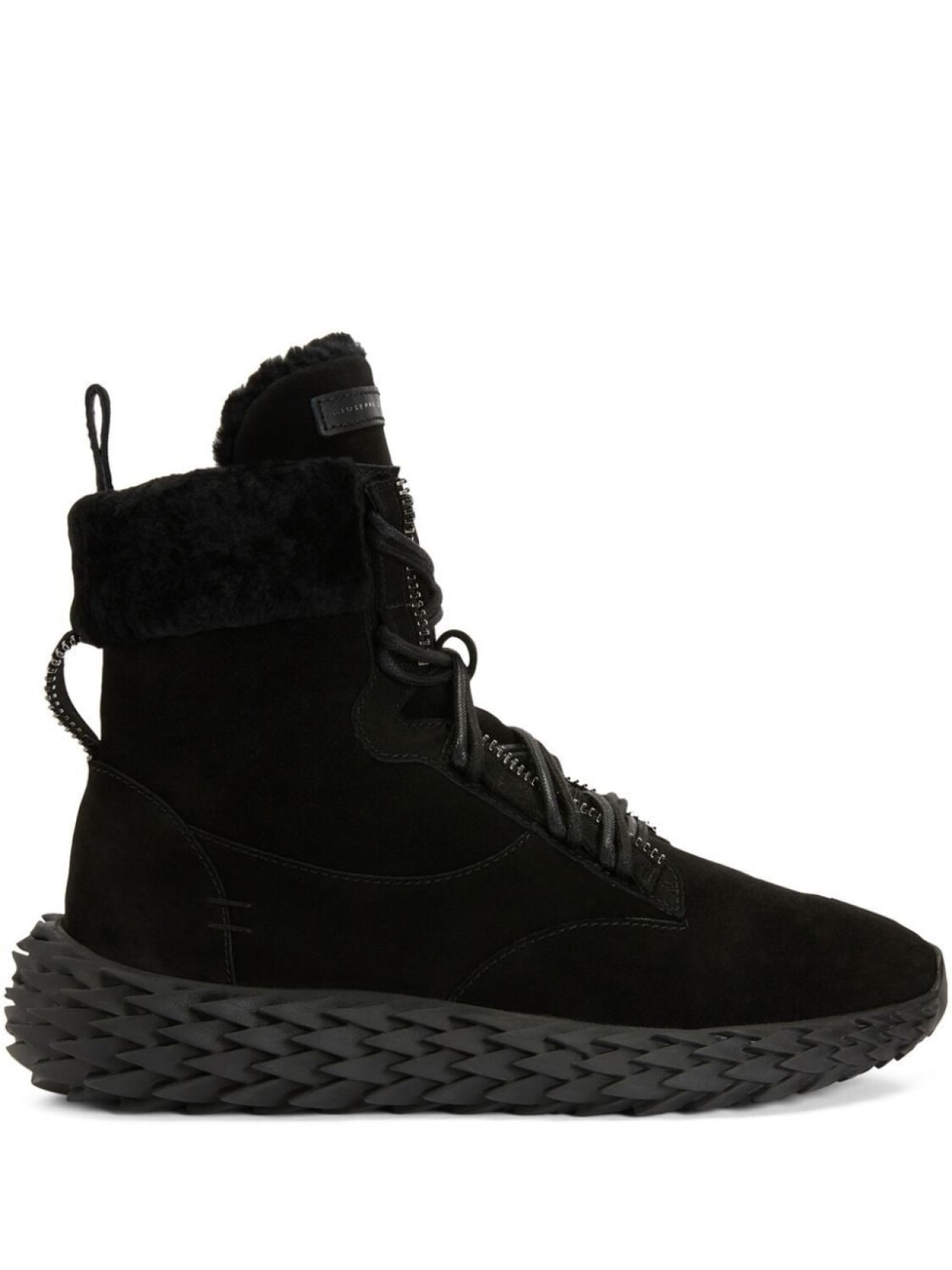 

Giuseppe Zanotti высокие кроссовки Urchin, черный