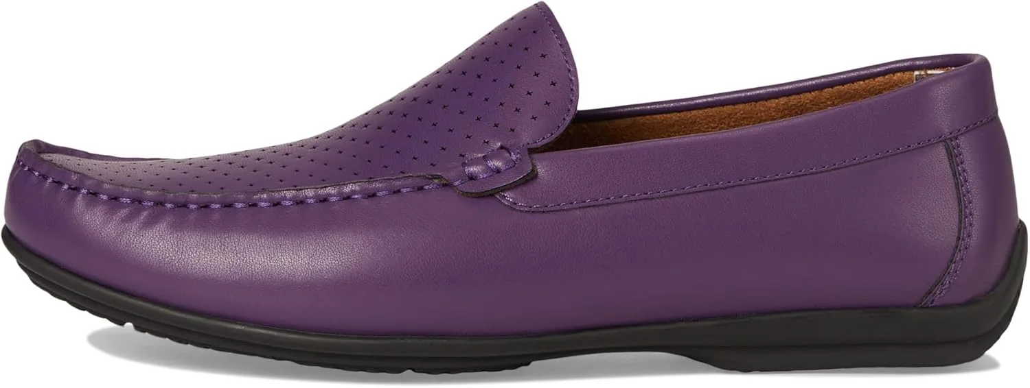 Мужские лоферы Conroy Moc Toe Driver от STACY ADAMS, фиолетовый — фото 4