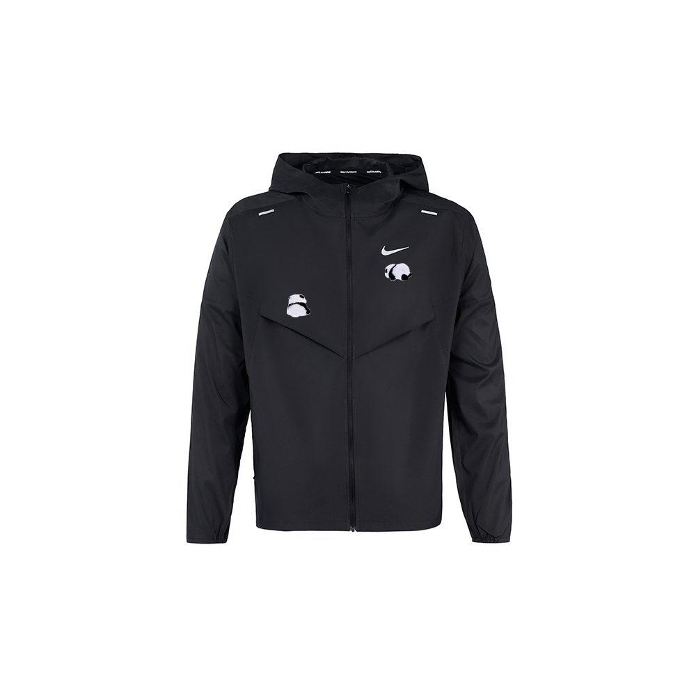 

Nike Мужская дышащая одежда с защитой от солнца черного цвета, Black