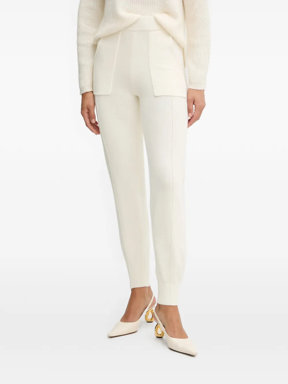 

Брюки с накладными карманами TWINSET, бежевый