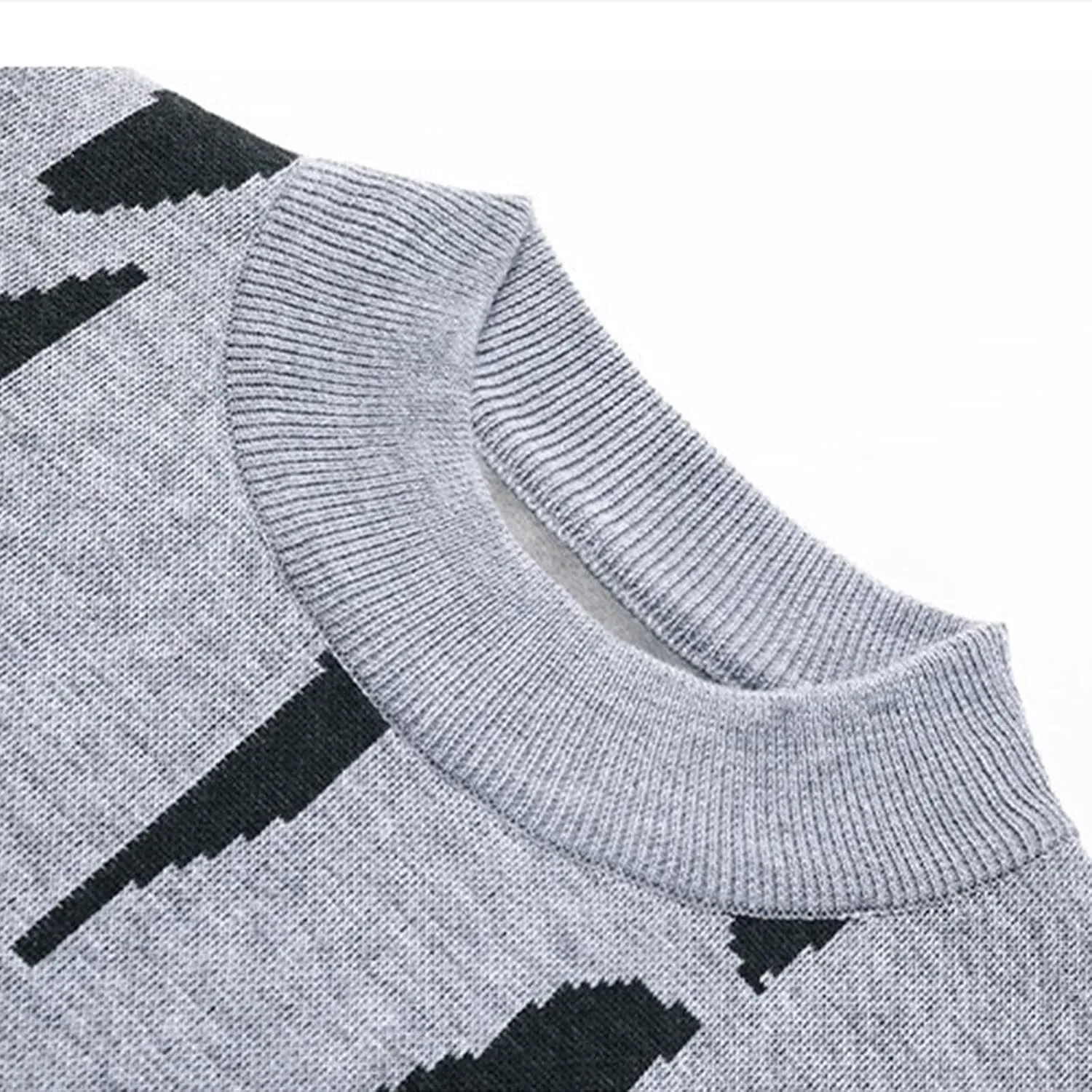 Толстовка-водолазка мужская Cable Knit с подкладкой Fleece — фото 4