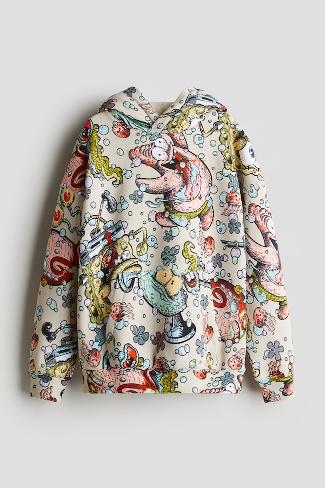 

Толстовка с капюшоном с рисунком H&M, мультиколор