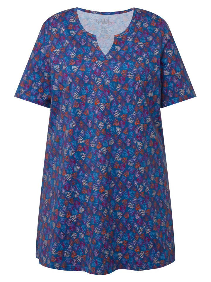 

Футболка Ulla Popken Longshirt, цвет dunkles königsblau