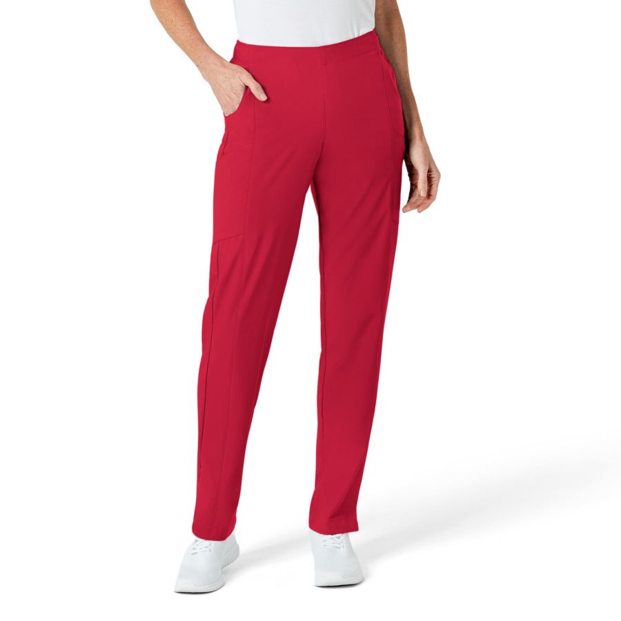 

Укороченные медицинские брюки-карго W123, модель Petite Wink, Red