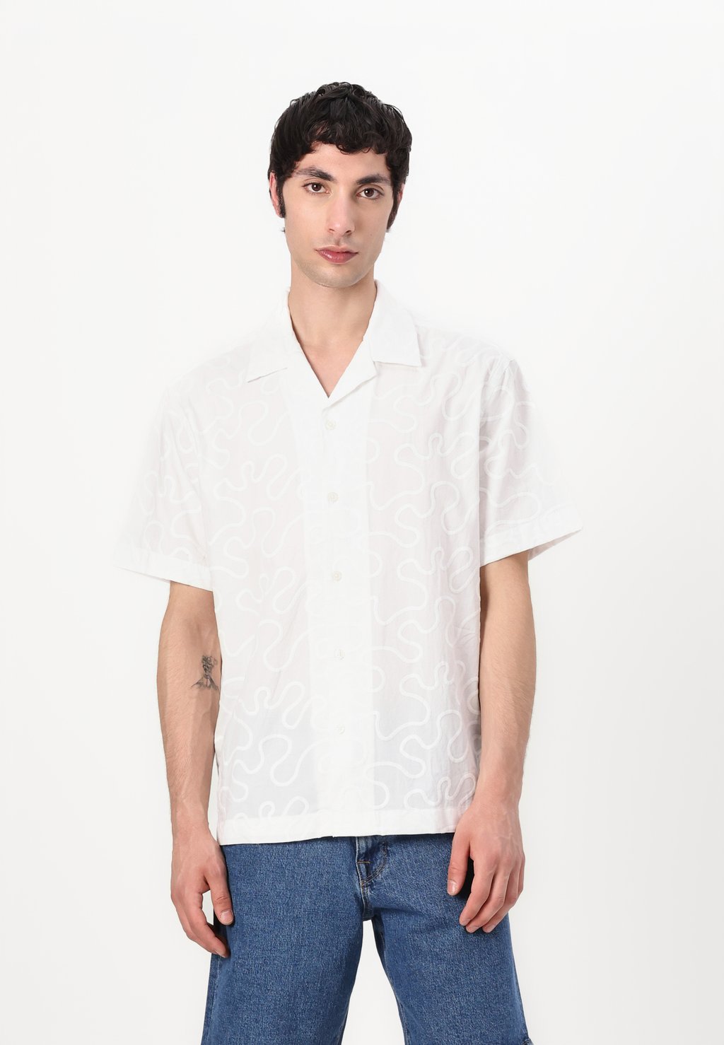 

Рубашка SLHRELAXELI SHIRT Selected Homme, белый