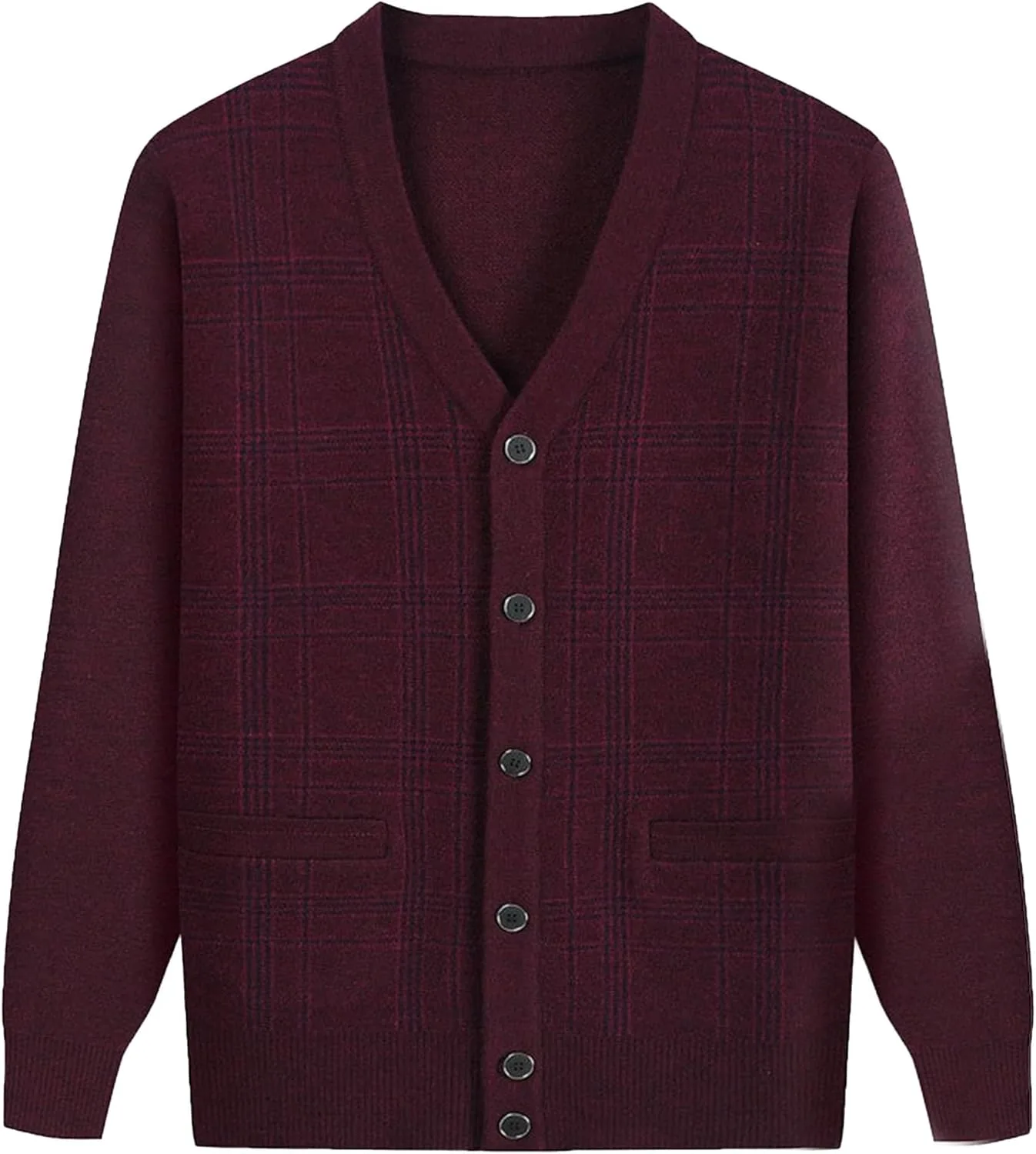 

Кардиган мужской V-образный вырез с карманами DGHM-JLMY