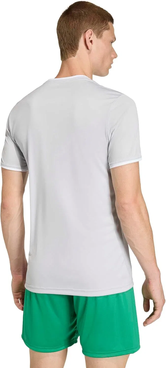 Футболка adidas Entrada 26, Team Light Grey/White — фото 3