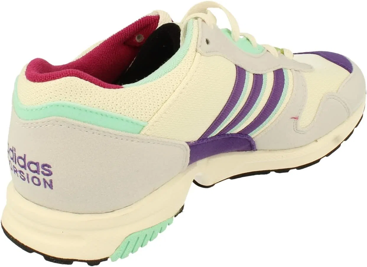 Мужские кроссовки Adidas Originals Hrmn Spzl, White Purple. — фото 3