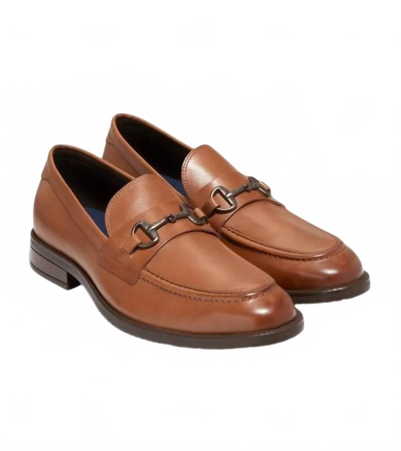 Cole Haan Мужские современные лоферы Modern Essentials Bit Loafers в цвете Habana Brown — фото 2