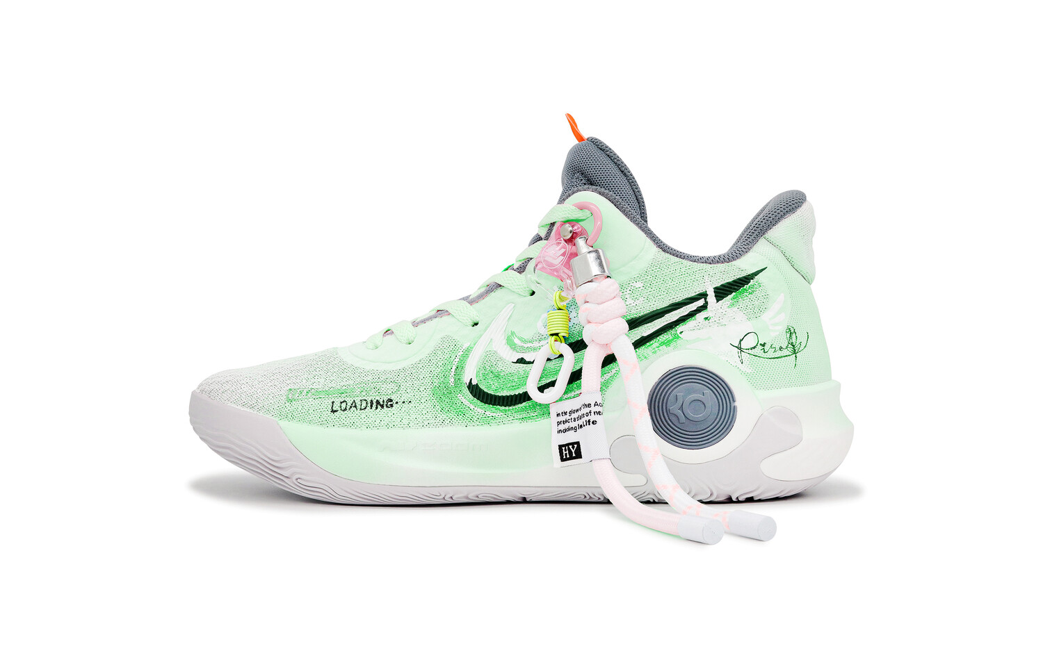 

Баскетбольные кроссовки KD Trey 5 IX Basketball Shoes Unisex Mid-Top Green Nike