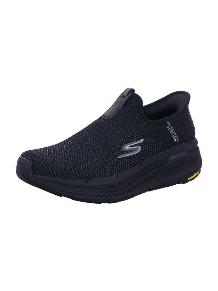 

Кроссовки на шнуровке Skechers, цвет black/black