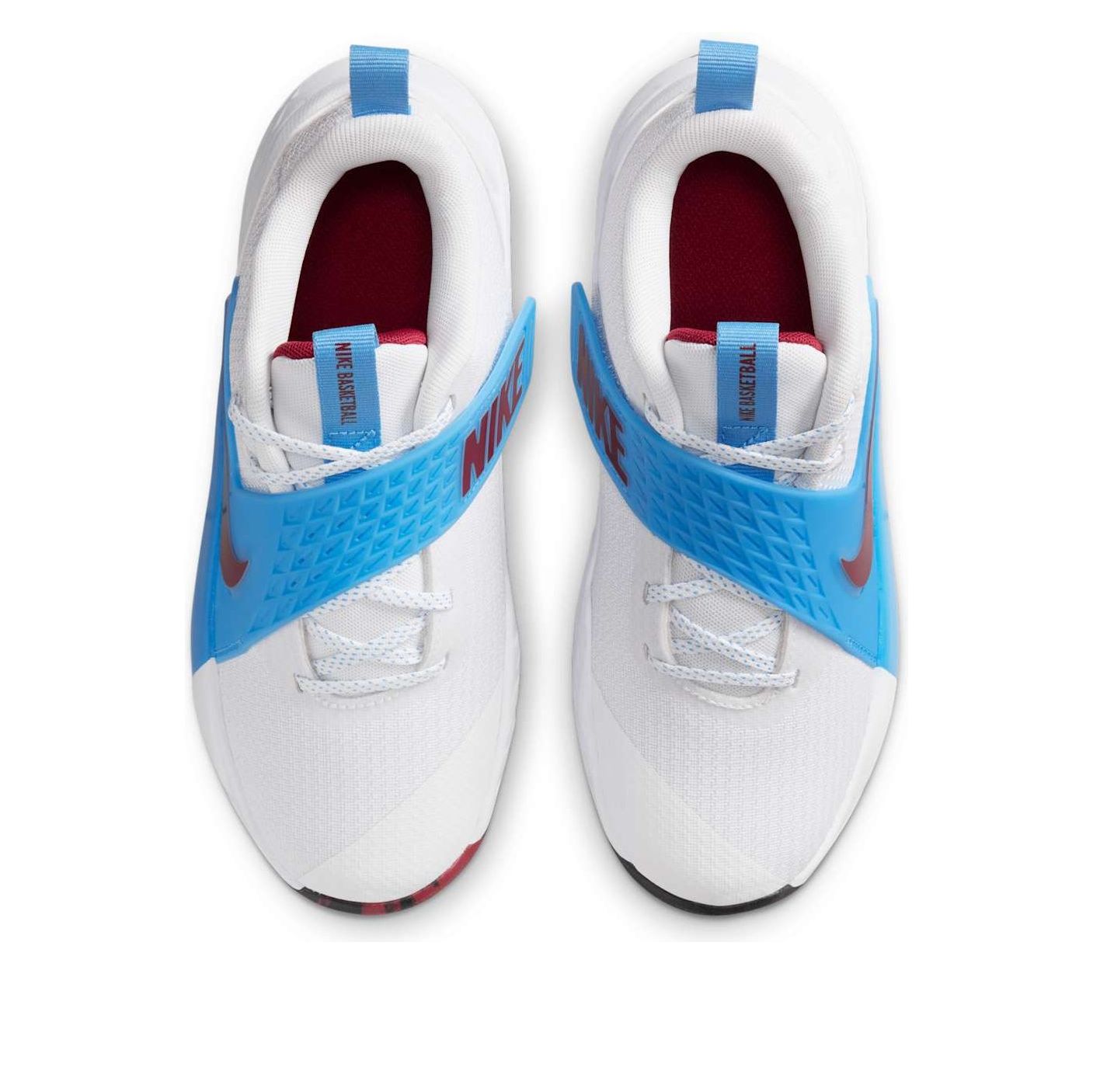 (GS) Nike Team Hustle D12 'University Blue Team Red' — фото 2