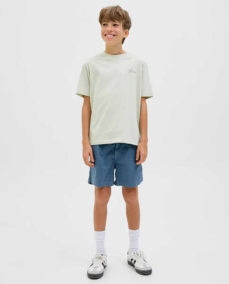 

Бермуды детские в стиле чинос Jack & Jones, синий