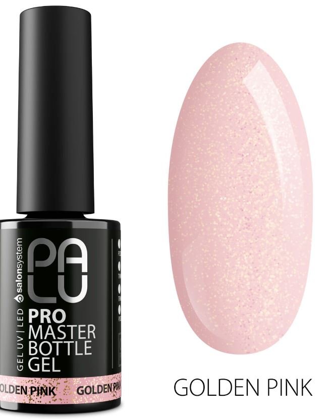 

Palu, гель-лак для ногтей PRO MASTER Bottle, золотисто-розовый, 11 г