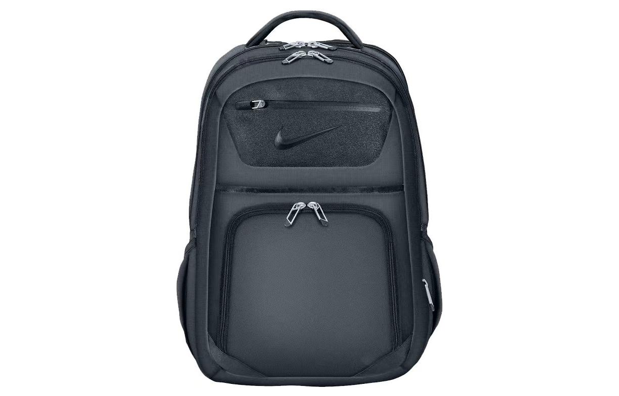 

Nike Полиамидный рюкзак для гольфа унисекс серо-черный