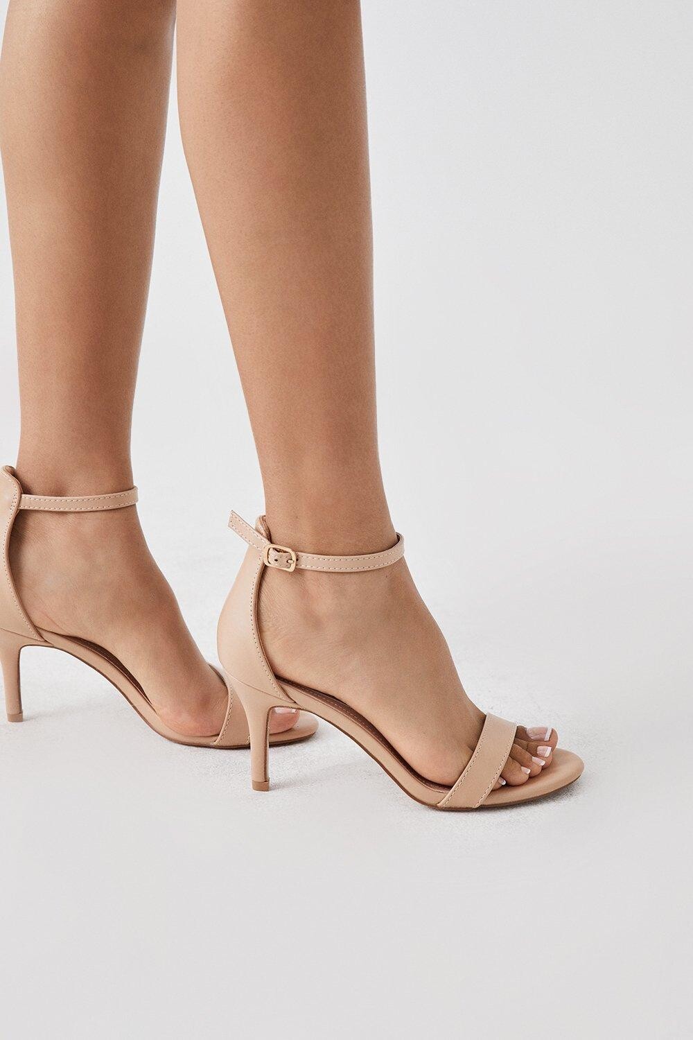 Сандалии Trinnie Barely There на каблуке-шпильке Coast, розовый