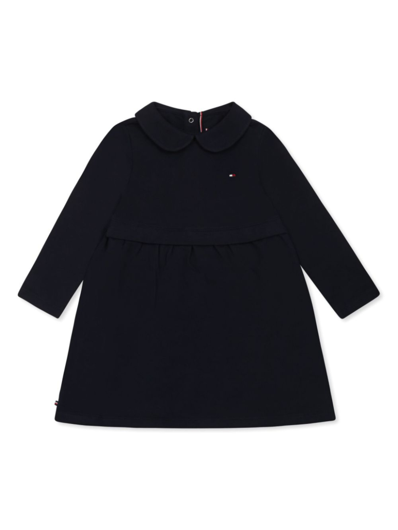 

Tommy Hilfiger Junior платье с закругленным воротником, синий