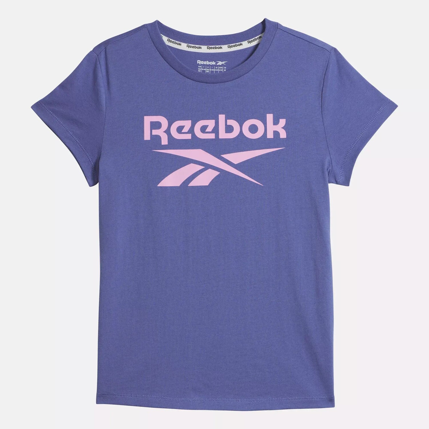 

Футболка ID с большим логотипом Reebok, фиолетовый