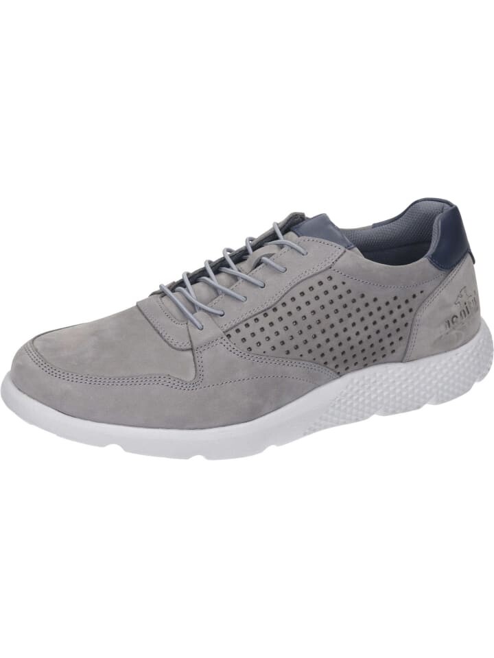 

Туфли на шнуровке manitu, цвет grey/navy