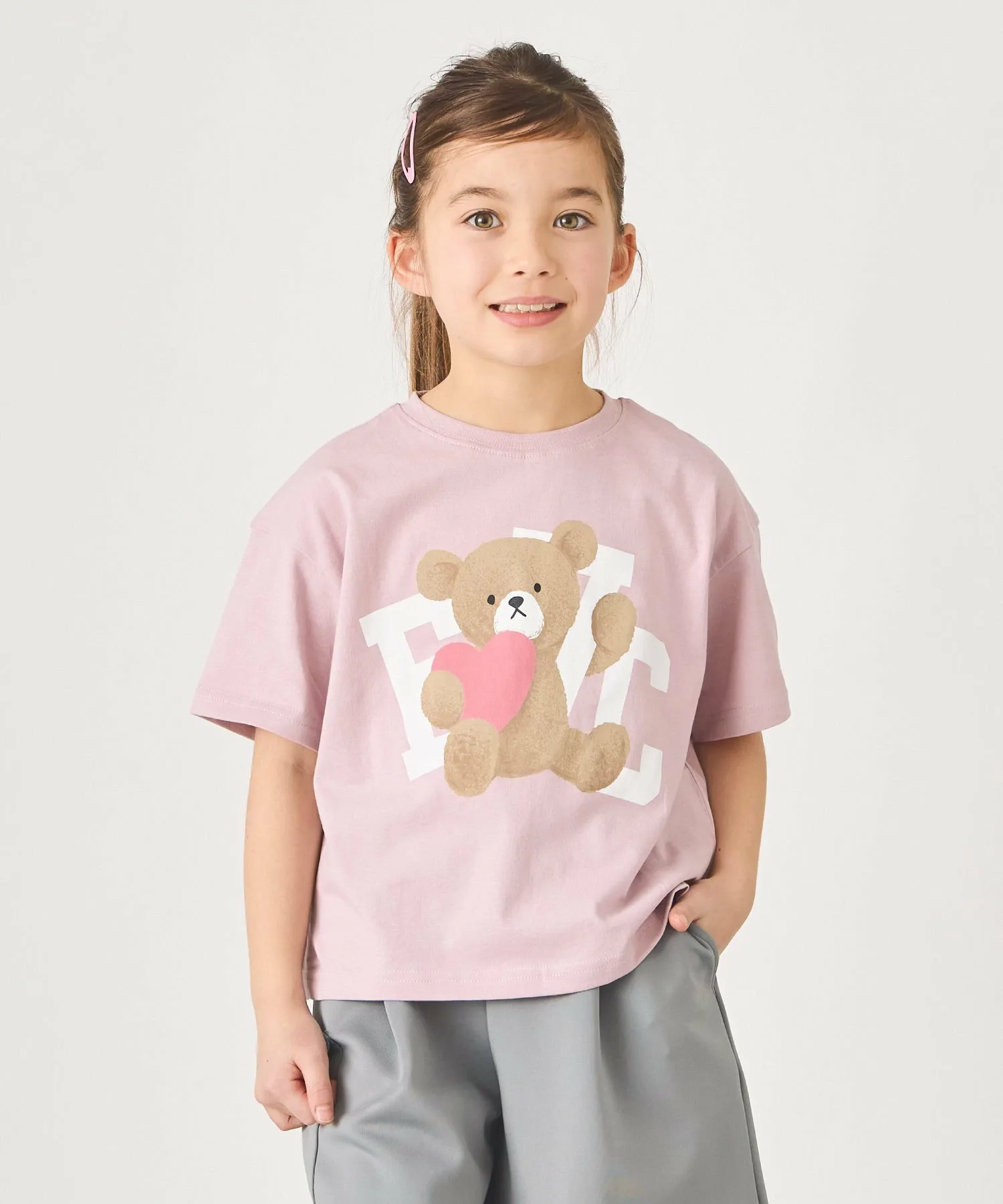 Футболка с животным принтом Ever Closet, E. lavender