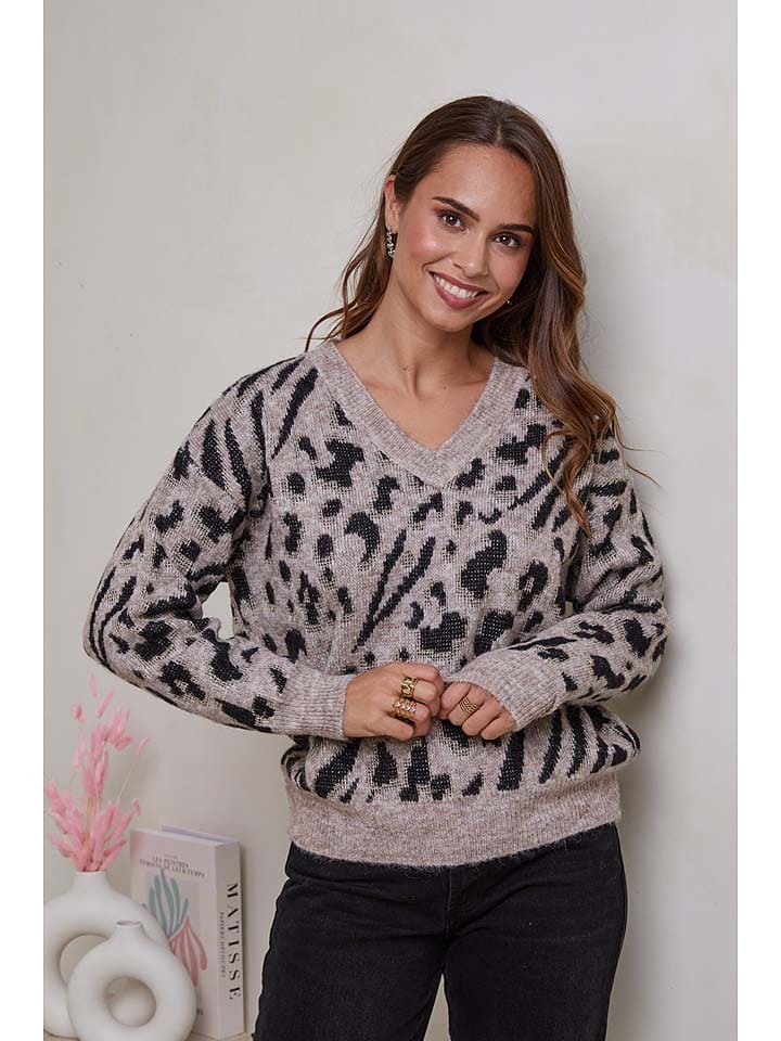 

Пуловер Soft Cashmere, цвет grau/schwarz