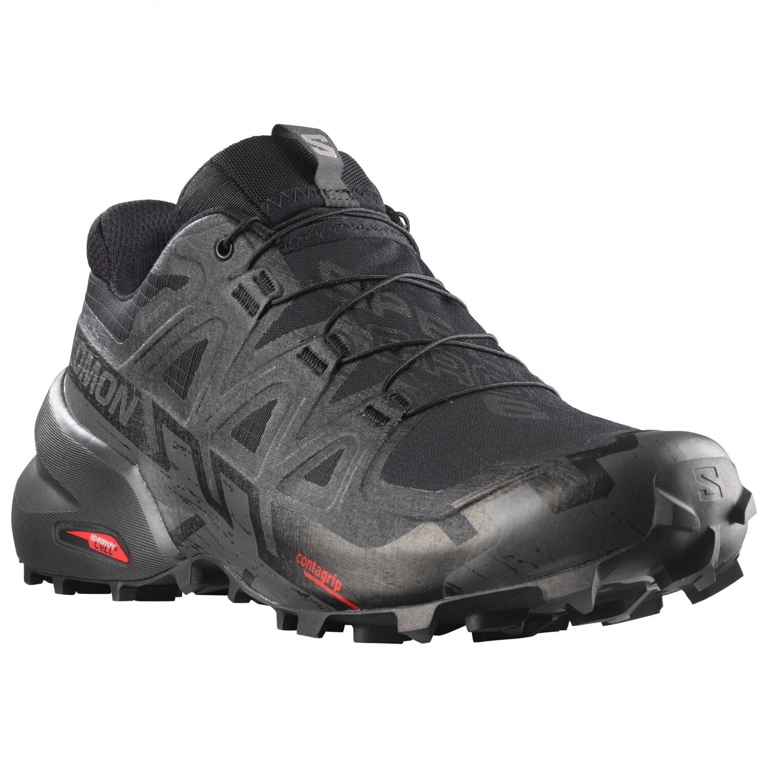 

Кроссовки для бега по пересеченной местности Salomon Speedcross 6 GORE TEX, цвет Black/Black/Phantom