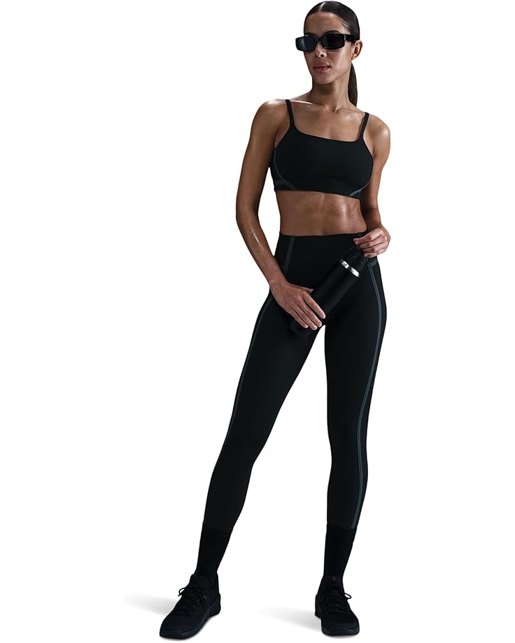 

Бюстгальтер Nike One Convertible Lightly Lined Light Support Sports Bra, цвет Black/Black/Armory Navy/Black