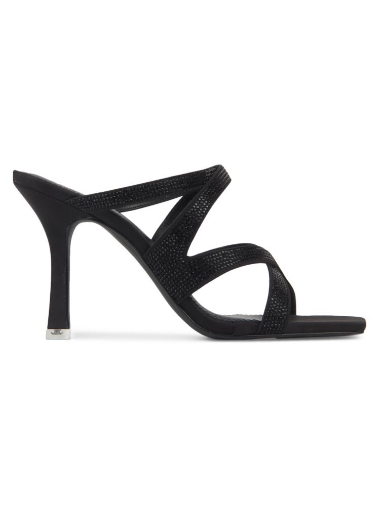 

Кожаные сандалии Veda с украшением Black Suede Studio, черный