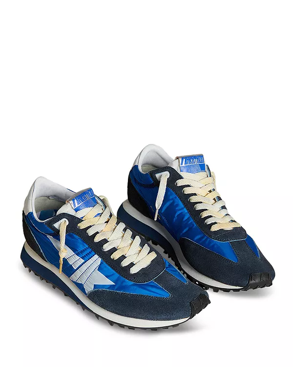 Мужские кроссовки для бега на марафонскую дистанцию Golden Goose, синий — фото 2