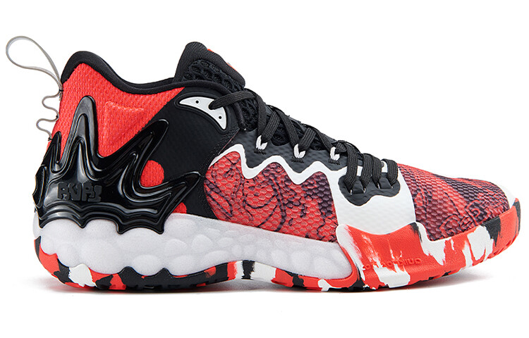 

Баскетбольные кроссовки LAVA Series Basketball Shoes Men Mid-Top Red/Black 361°