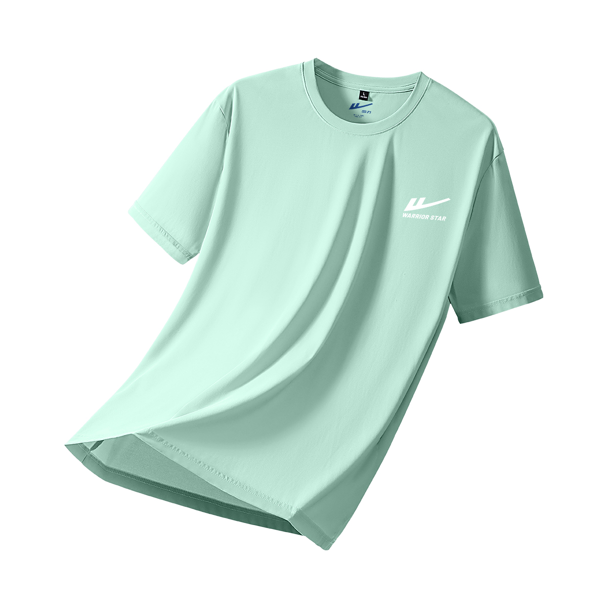 

Футболка мужская Crew Neck WARRIOR, aqua зеленый