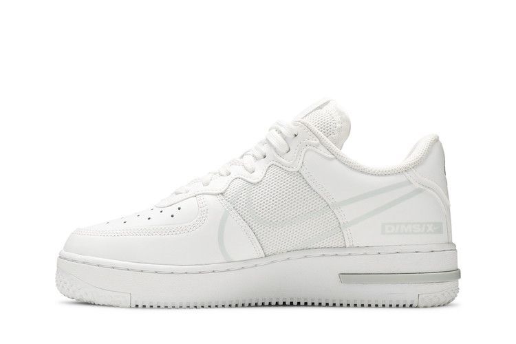 Кроссовки Nike Air Force 1 React SU GS 'White', белый — фото 4
