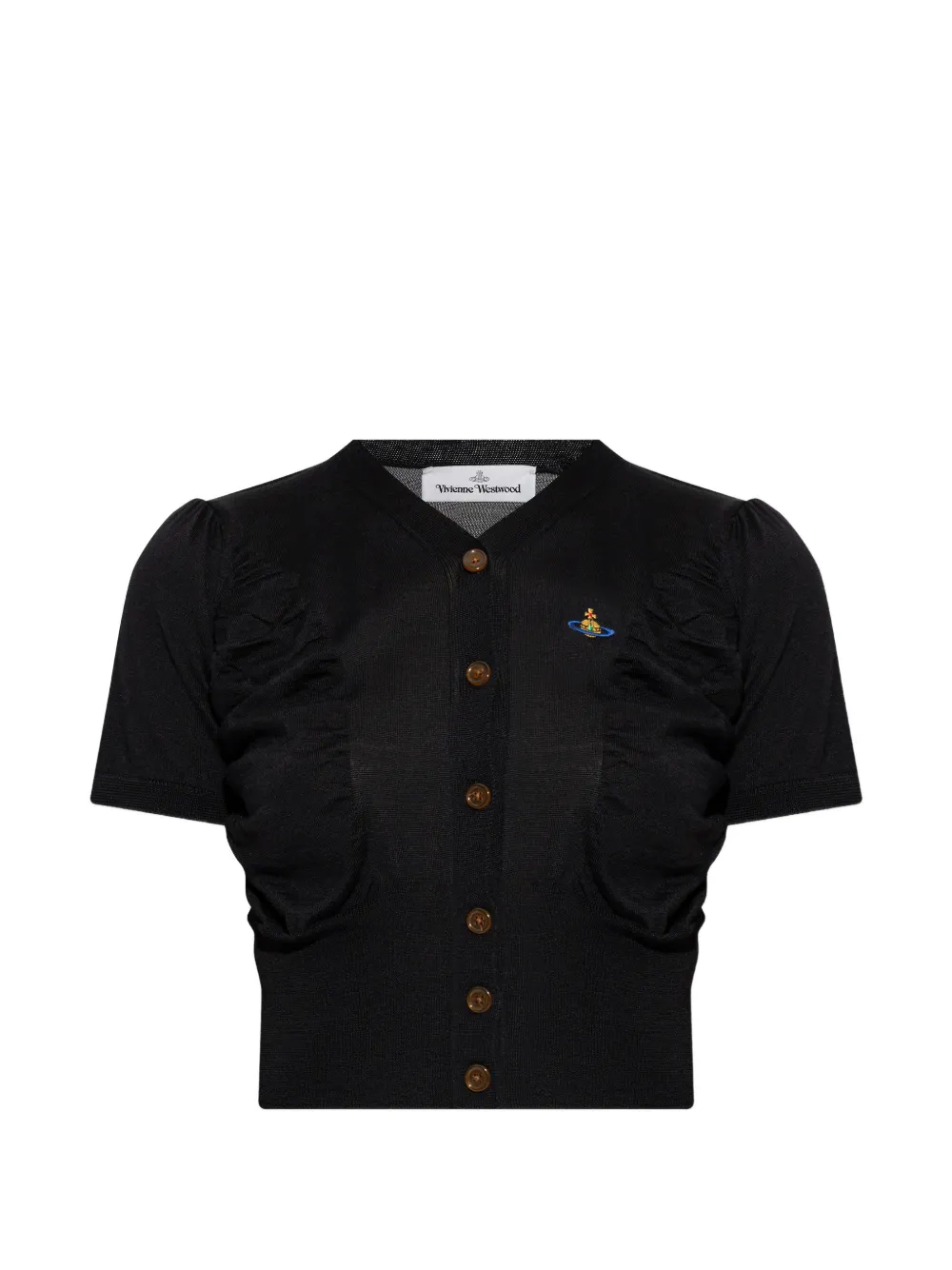 

Топ на пуговицах Vivienne Westwood, черный