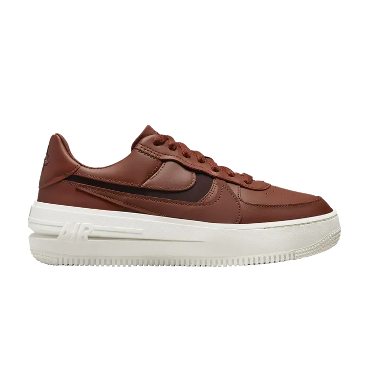 Кроссовки Nike Wmns Air Force 1 PLT.AF.ORM, красный
