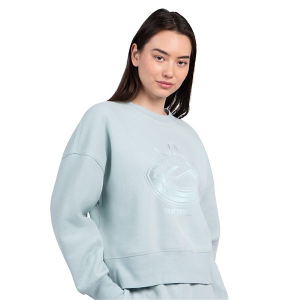 

Женский зеленый свитшот Vancouver Canucks Starter