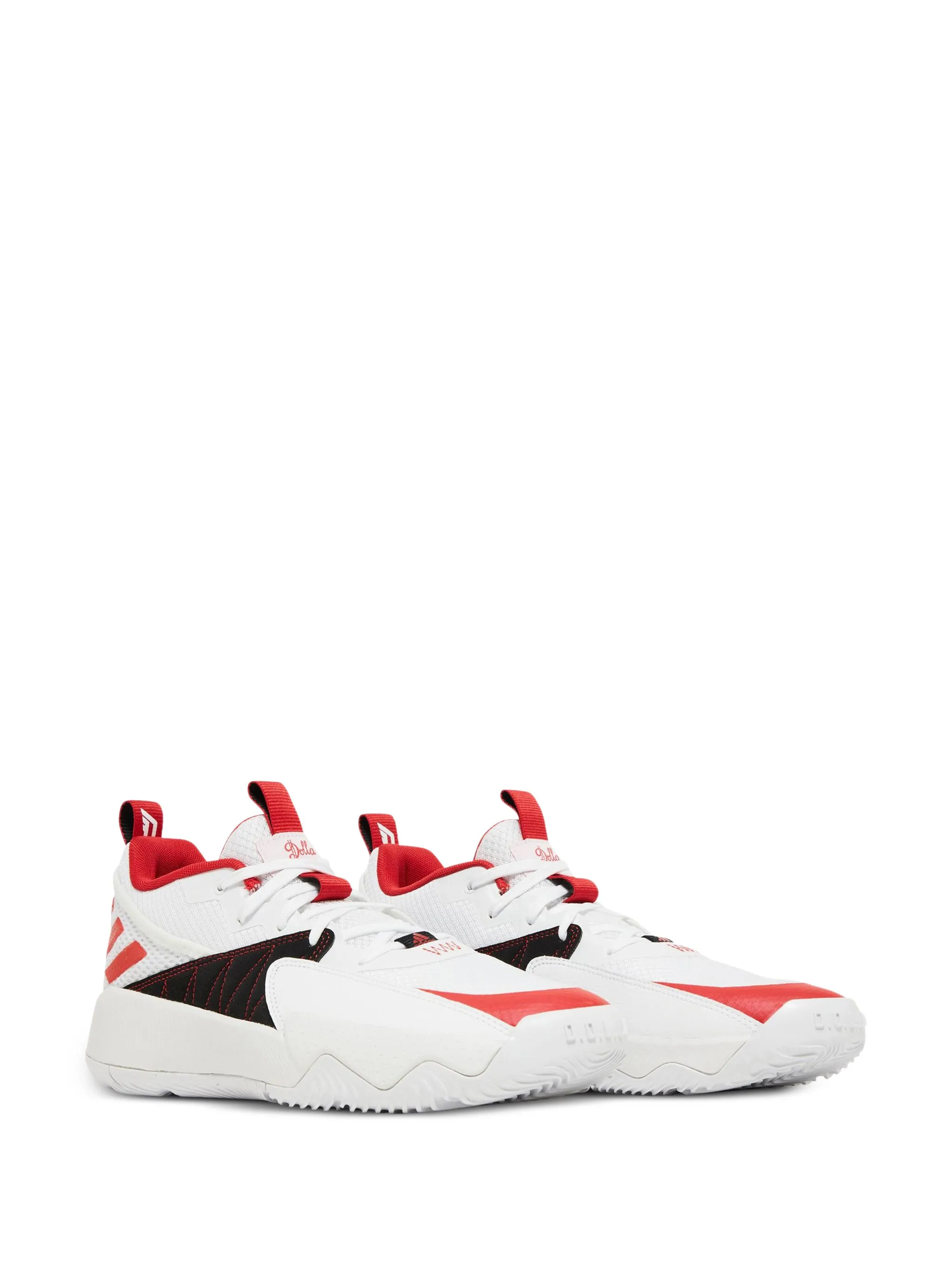 Кроссовки Dame Certified Red/White Adidas, белый — фото 2