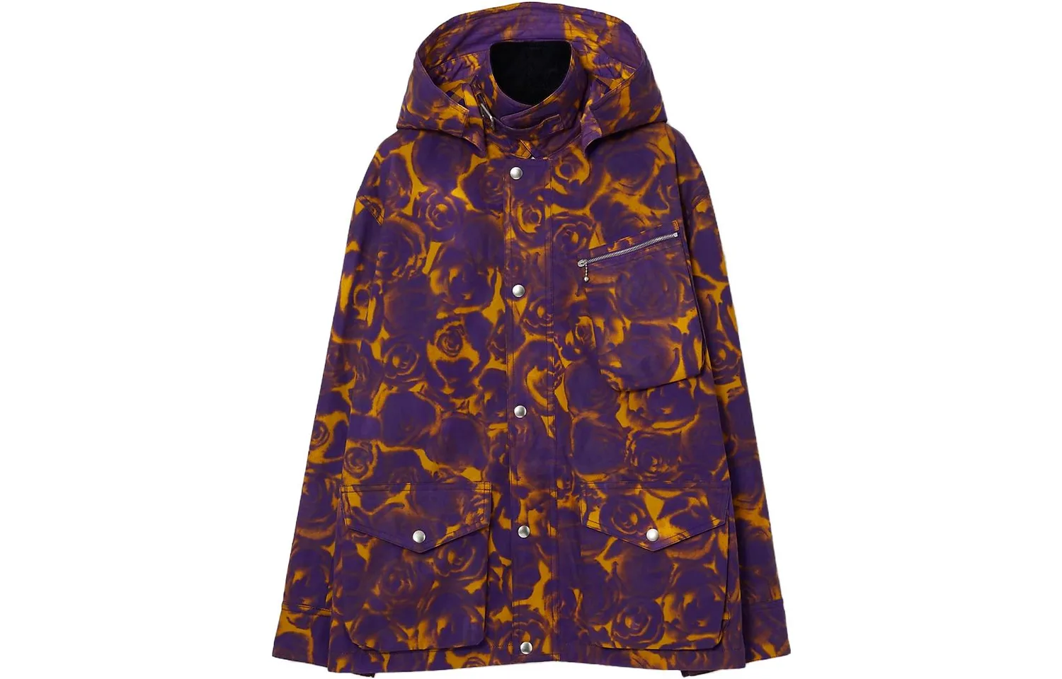 Куртка с капюшоном Burberry, стиль главной улицы, желтый