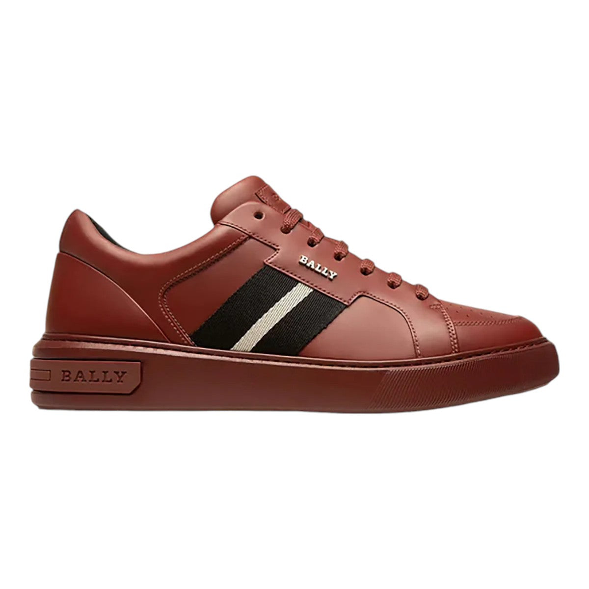 

Bally Moony 6239623 Мужские кроссовки Heritage Red Calf Plain Leather