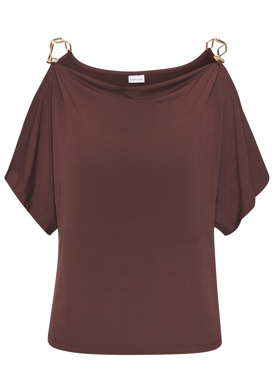 

Рубашка LASCANA, цвет Chestnut brown