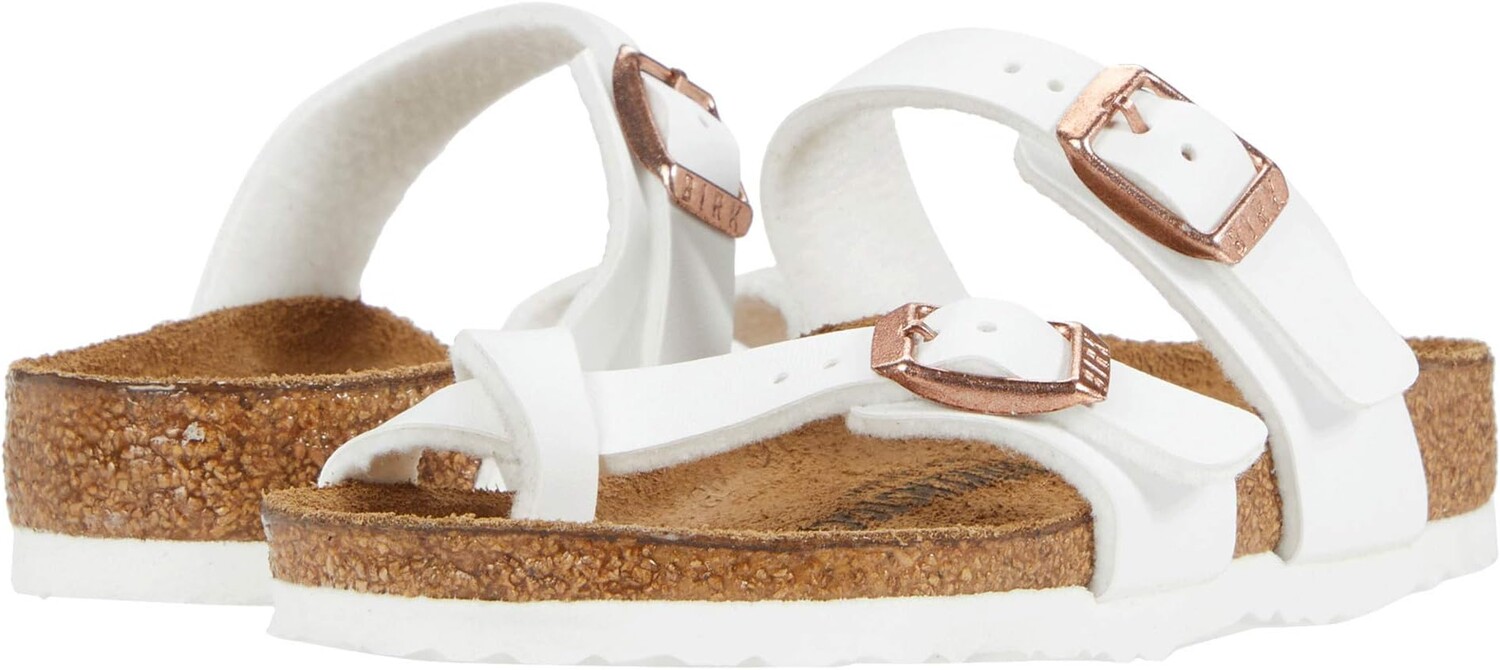 

Сандалии на плоской подошве Mayari Birkenstock, цвет White Birko-Flor