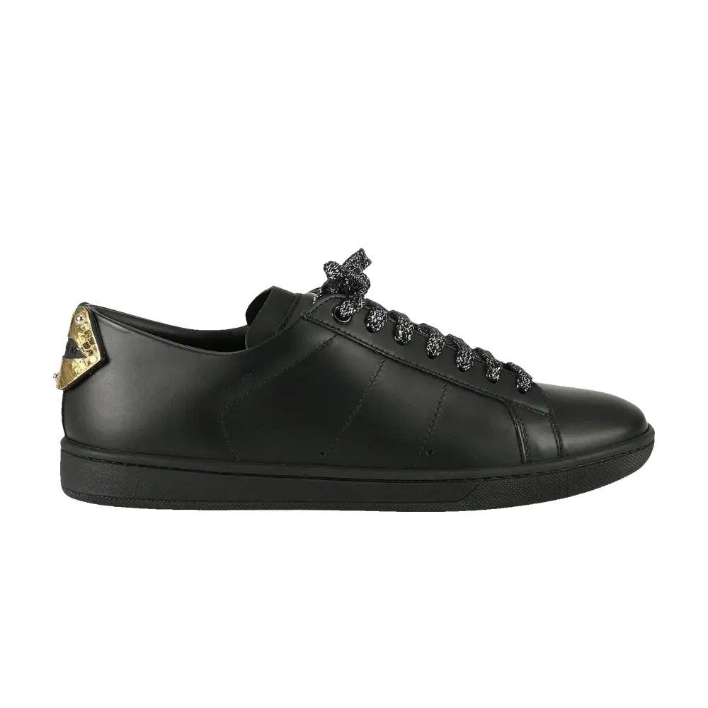 Низкие кроссовки Saint Laurent Wmns Court Classic Low, черный