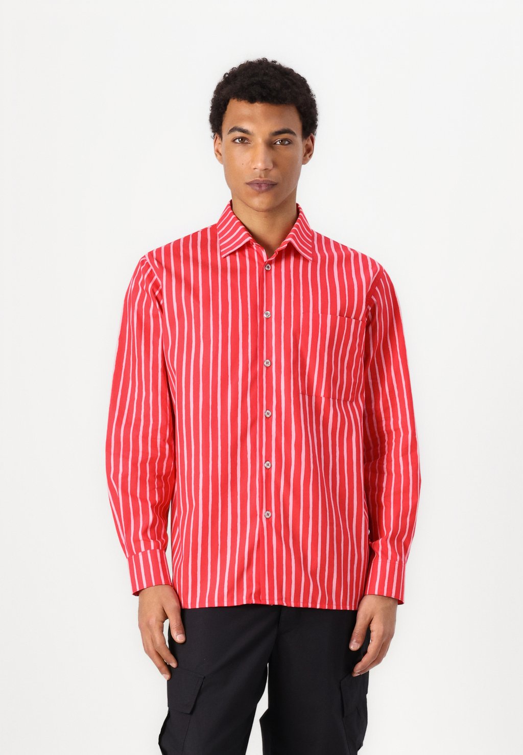 

Рубашка JOKAPOIKA UNISEX - Button-down blouse Marimekko, красный