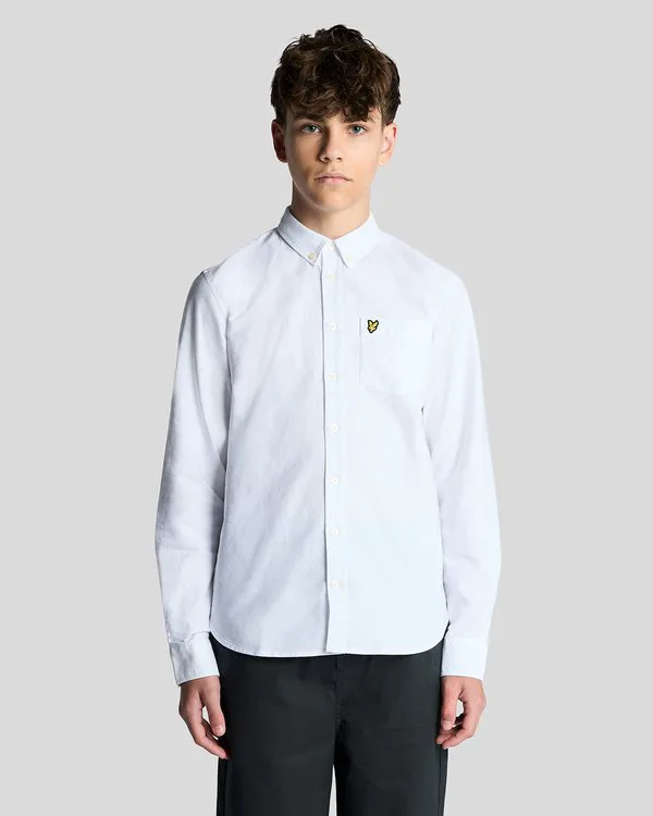 Оксфордская рубашка Lyle & Scott, White