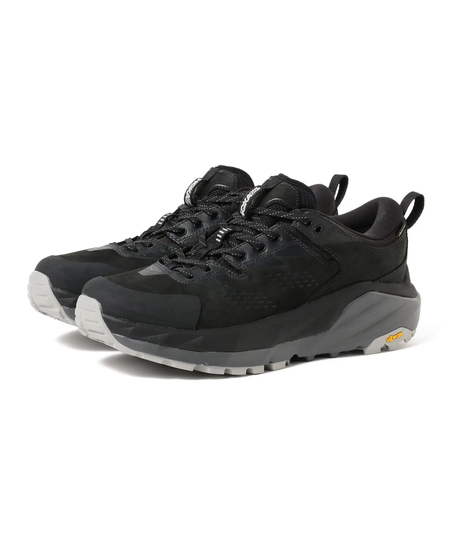 Мужские кроссовки HOKA KAHA LOW GORE-TEX для активного отдыха чёрные