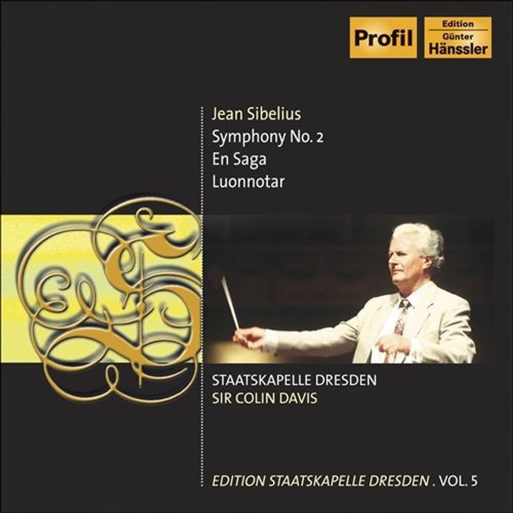 

Диск CD Sibelius: Symphony No. 2 / En Saga / Luonnotar [Import] - Jean Sibelius, Staatskapelle Dresden, Sir Colin Davis