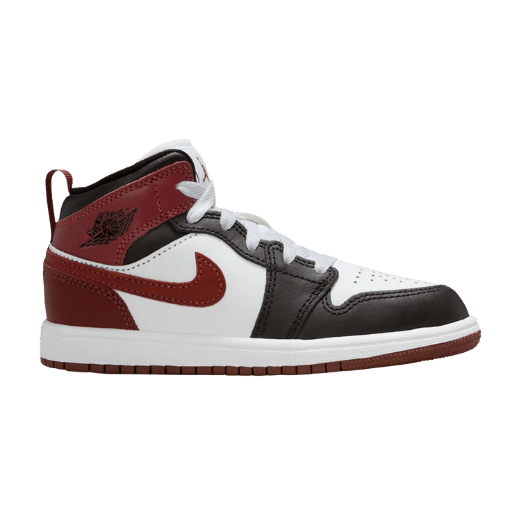 

Кроссовки Air Jordan 1 Mid SE PS 'Dark Pony', красный