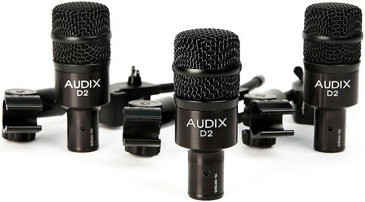 

Динамический микрофон Audix D2 Trio with DVICE Mounts