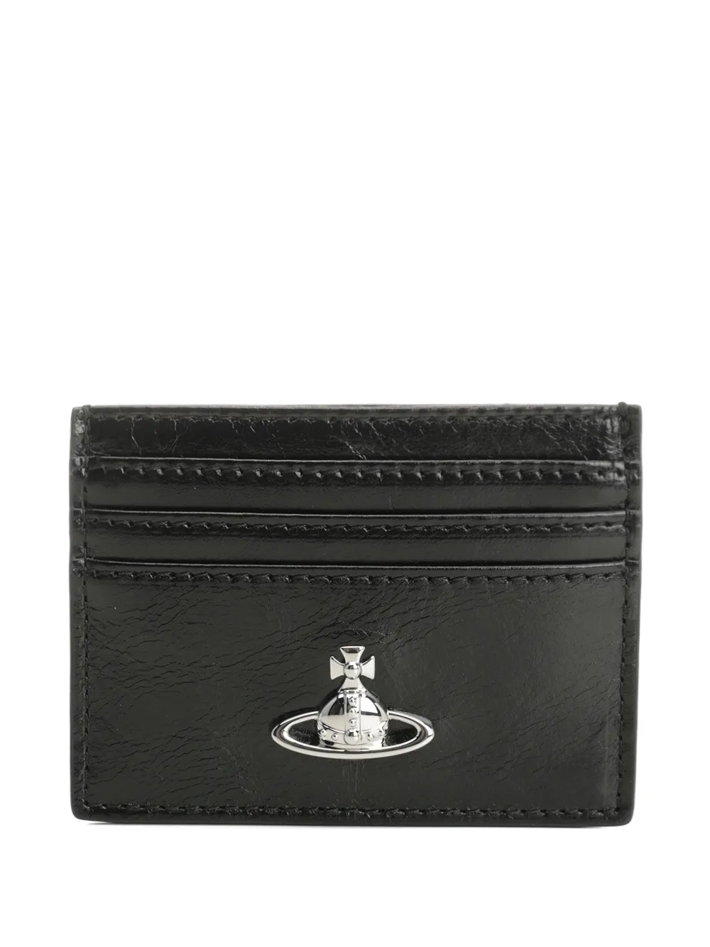 

Картхолдер с логотипом Orb Vivienne Westwood, черный