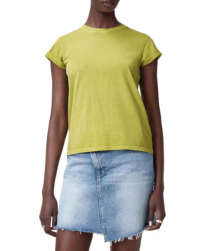 

Анна Хлопковая Футболка ALLSAINTS, зеленый