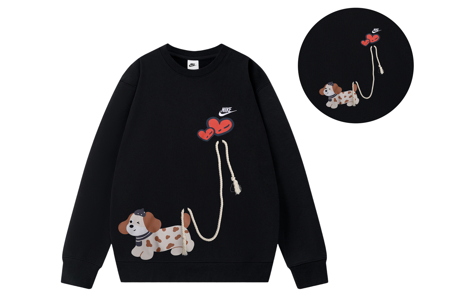 

Свитшот унисекс Nike, черный